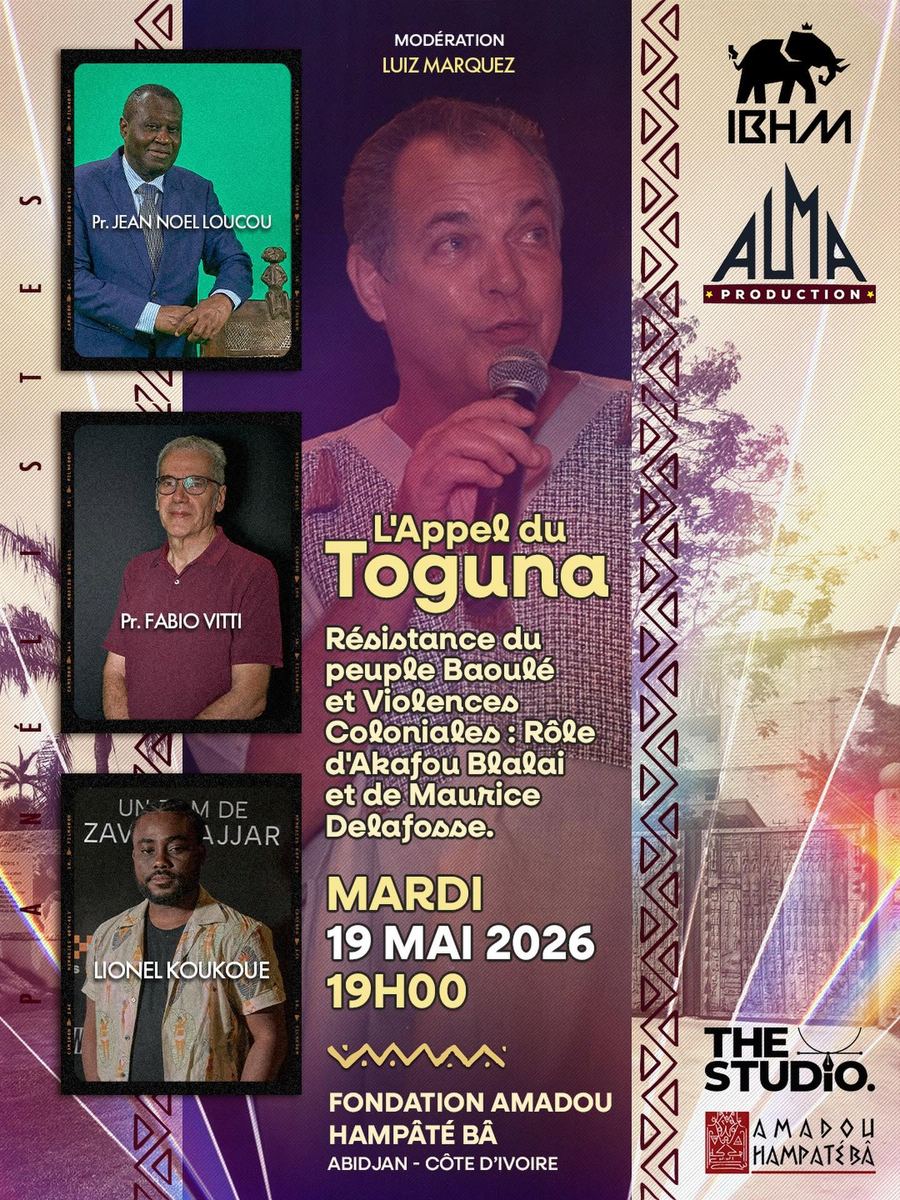 Affiche L'Appel du Toguna, 19 mai 2026