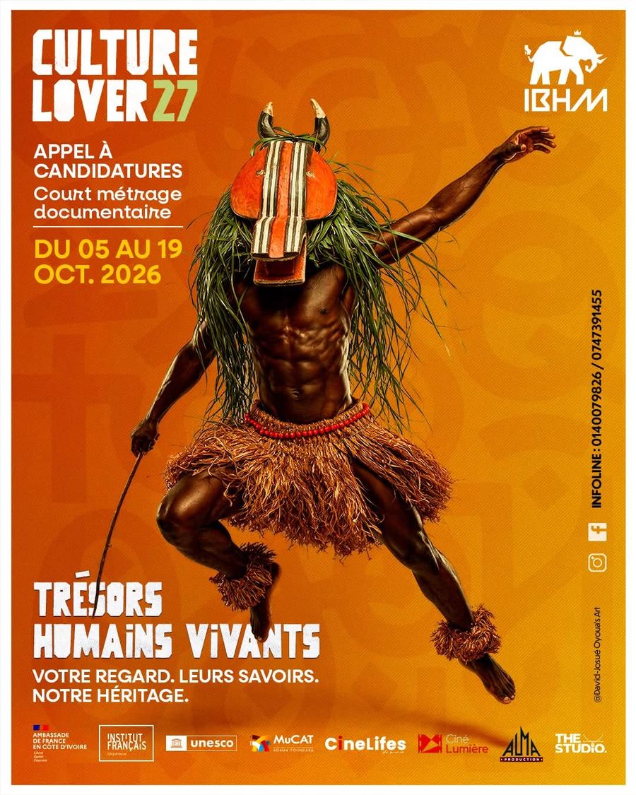 Affiche Culture Lover 27, appel à candidatures d'octobre 2026